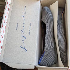 Rothy's The Flat in Charcoal, NIB, Women's Size 10